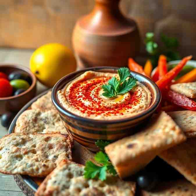 Algerian Hmiss Roasted Red Pepper Dip Recipe